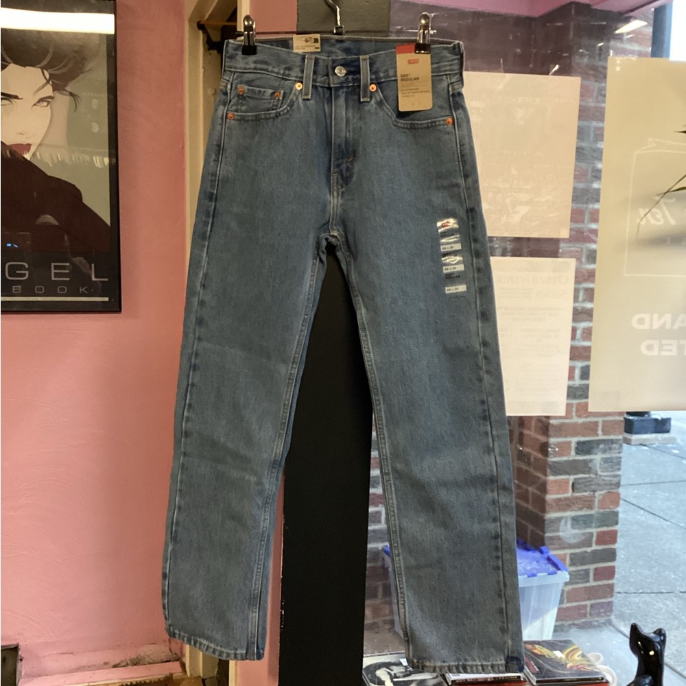 Levi's Women's Straight Leg Blue Jeans